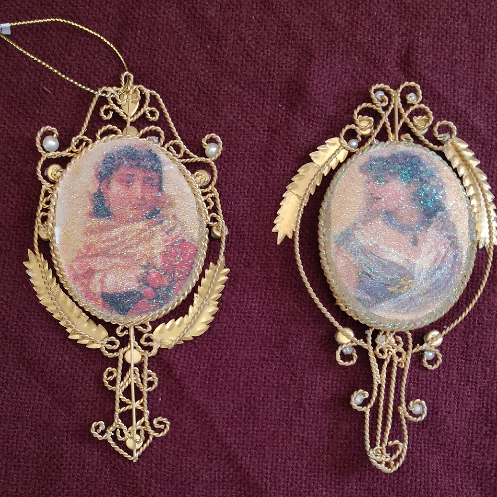 Vintage Lux Tree Ornaments